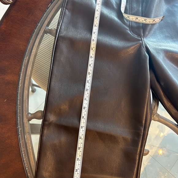 ARITZIA MELINA LEATHER PANTS - Picture 8 of 9
